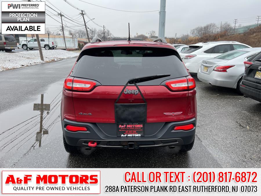 Used Jeep Cherokee 4WD 4dr Trailhawk 2015 | A&F Motors LLC. East Rutherford, New Jersey Used Jeep Cherokee 4WD 4dr Trailhawk 2015 | A&F Motors LLC. East Rutherford, New Jersey