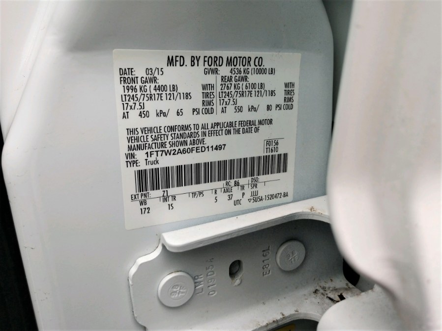 Used Ford Super Duty F-250 SRW CREW CAB LONG BED w LIFTGATE 2015 | Warwick Auto Sales Inc. COPIAGUE, New York Used Ford Super Duty F-250 SRW CREW CAB LONG BED w LIFTGATE 2015 | Warwick Auto Sales Inc. COPIAGUE, New York