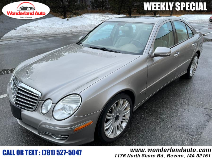 2008 Mercedes-Benz E-Class 4dr Sdn Luxury 3.5L 4MATIC, available for sale in Revere, Massachusetts | Wonderland Auto. Revere, Massachusetts 2008 Mercedes-Benz E-Class 4dr Sdn Luxury 3.5L 4MATIC, available for sale in Revere, Massachusetts | Wonderland Auto. Revere, Massachusetts