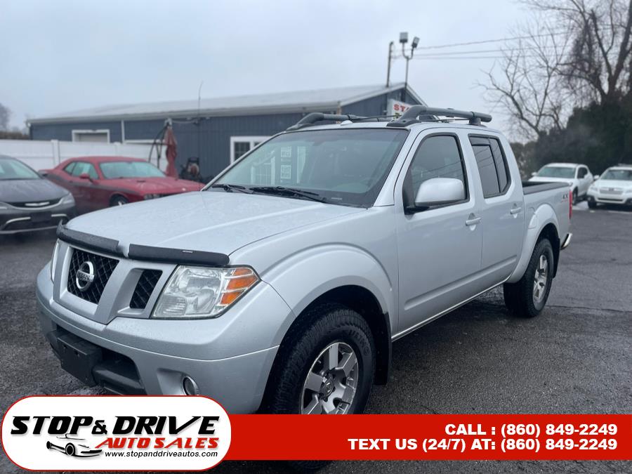 2011 Nissan Frontier 4WD Crew Cab SWB Auto S, available for sale in East Windsor, Connecticut | Stop & Drive Auto Sales. East Windsor, Connecticut