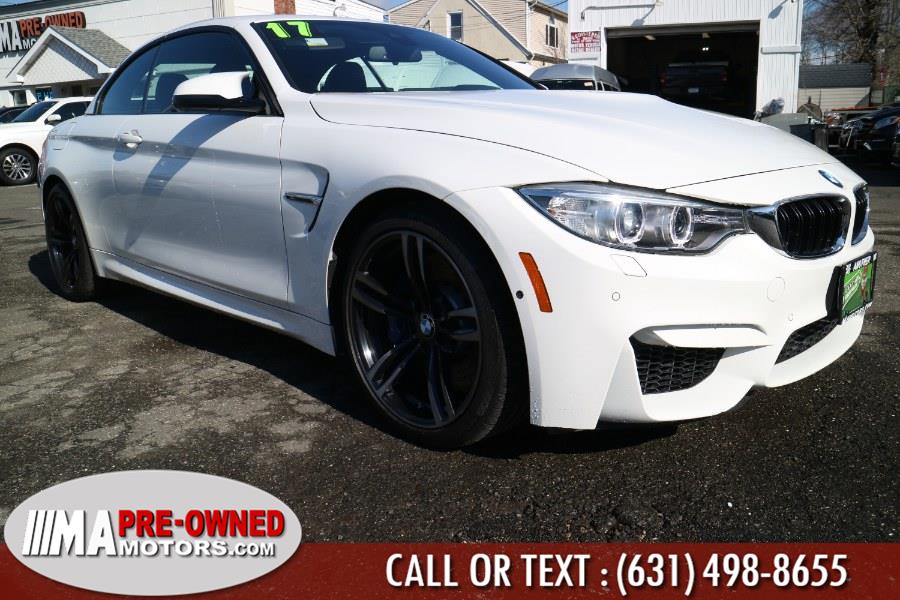 2017 BMW M4 Convertible, available for sale in Huntington Station, New York | M & A Motors. Huntington Station, New York 2017 BMW M4 Convertible, available for sale in Huntington Station, New York | M & A Motors. Huntington Station, New York