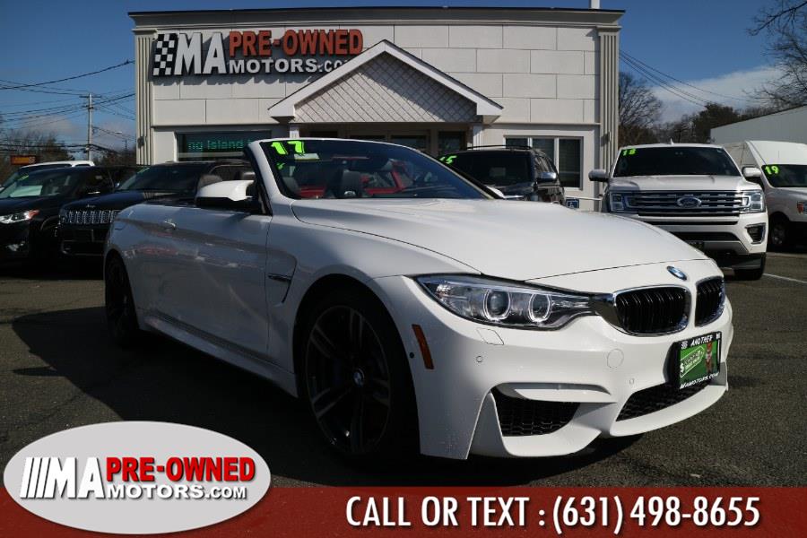 2017 BMW M4 Convertible, available for sale in Huntington Station, New York | M & A Motors. Huntington Station, New York 2017 BMW M4 Convertible, available for sale in Huntington Station, New York | M & A Motors. Huntington Station, New York