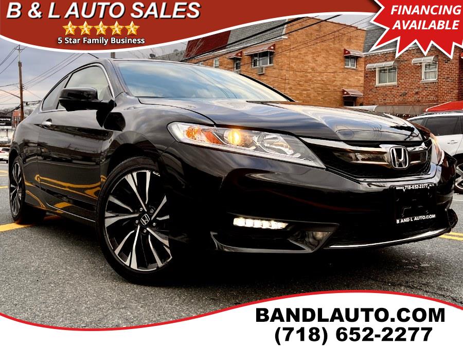 2017 Honda Accord Coupe EX-L V6 Manual, available for sale in Bronx, New York | B & L Auto Sales LLC. Bronx, New York