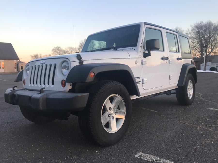 2013 Jeep Wrangler Unlimited 4WD 4DR Sport, available for sale in Hartford, Connecticut | Lex Autos LLC. Hartford, Connecticut