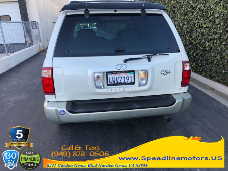 Used INFINITI QX4 4dr SUV Luxury 2002 | Speedline Motors. Garden Grove, California Used INFINITI QX4 4dr SUV Luxury 2002 | Speedline Motors. Garden Grove, California