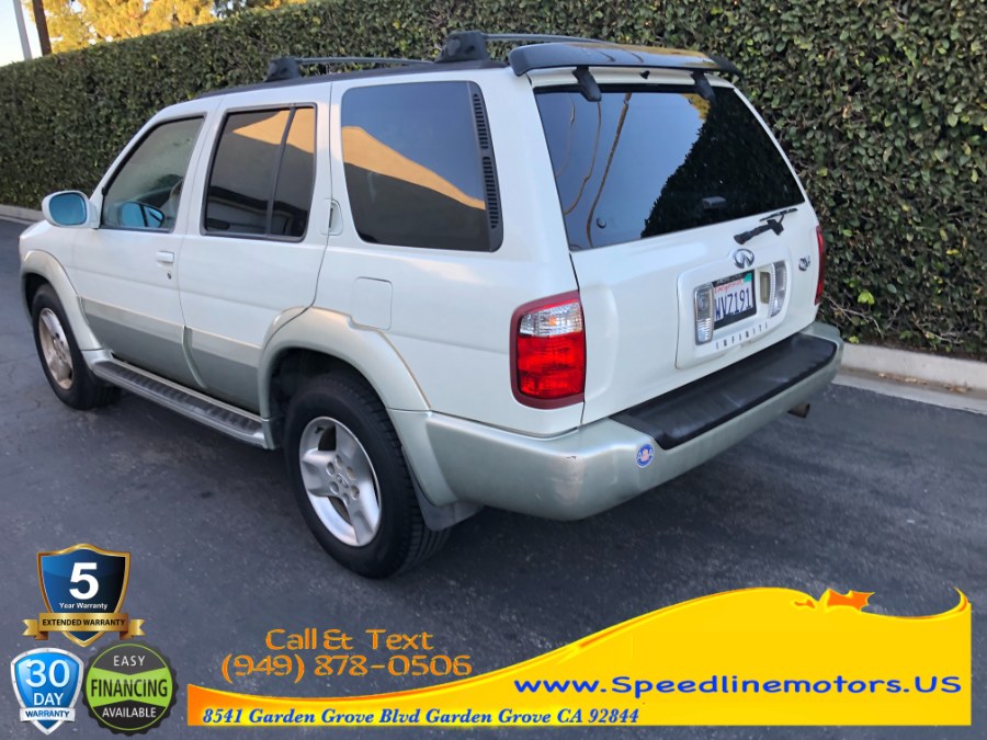 Used INFINITI QX4 4dr SUV Luxury 2002 | Speedline Motors. Garden Grove, California Used INFINITI QX4 4dr SUV Luxury 2002 | Speedline Motors. Garden Grove, California
