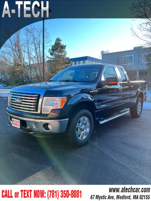 2011 Ford F-150 4WD SuperCab 145" XLT, available for sale in Medford, Massachusetts | A-Tech. Medford, Massachusetts