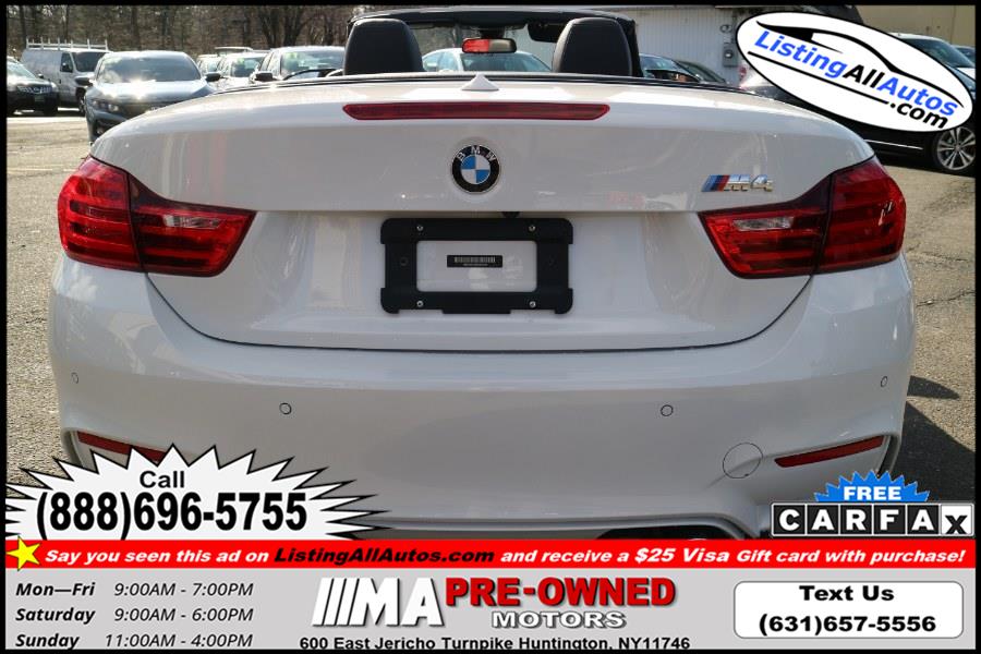 Used BMW M4 Convertible 2017 | www.ListingAllAutos.com. Patchogue, New York