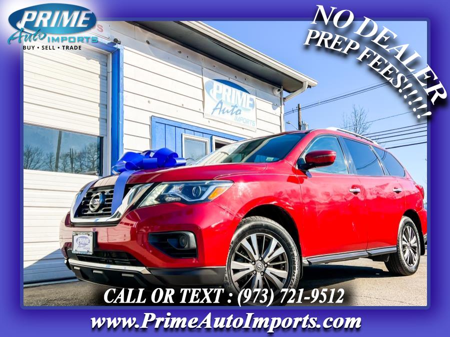 2017 Nissan Pathfinder 4x4 SV, available for sale in Bloomingdale, New Jersey | Prime Auto Imports. Bloomingdale, New Jersey