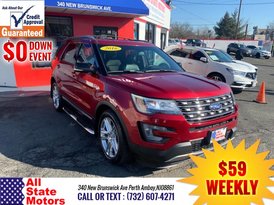 2016 Ford Explorer 4WD 4dr XLT, available for sale in Perth Amboy, New Jersey | All State Motor Inc. Perth Amboy, New Jersey 2016 Ford Explorer 4WD 4dr XLT, available for sale in Perth Amboy, New Jersey | All State Motor Inc. Perth Amboy, New Jersey