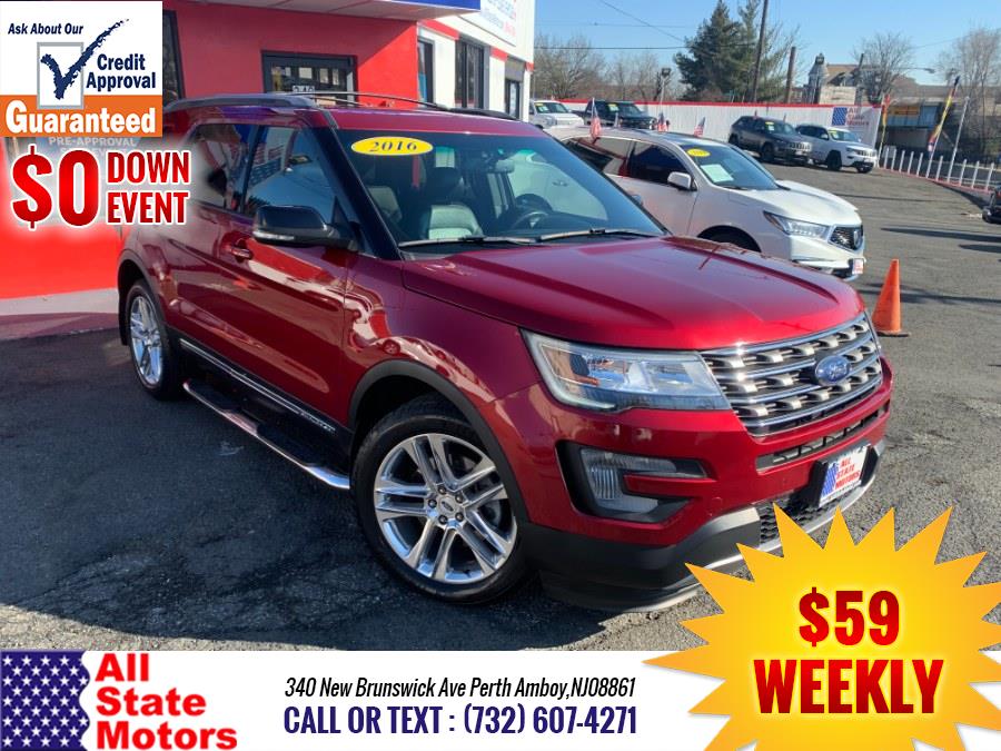 2016 Ford Explorer 4WD 4dr XLT, available for sale in Perth Amboy, New Jersey | All State Motor Inc. Perth Amboy, New Jersey 2016 Ford Explorer 4WD 4dr XLT, available for sale in Perth Amboy, New Jersey | All State Motor Inc. Perth Amboy, New Jersey