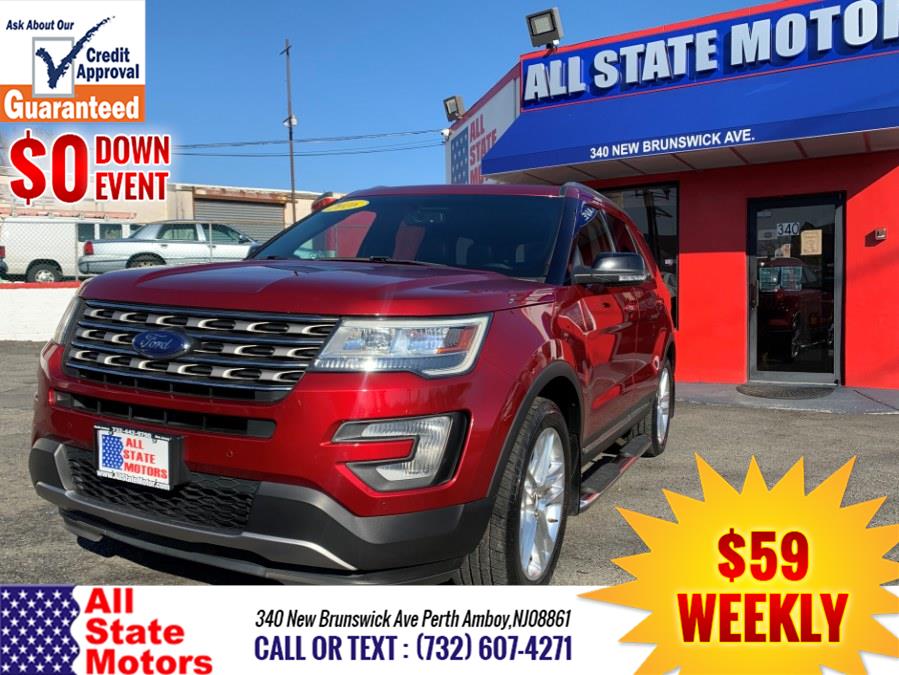2016 Ford Explorer 4WD 4dr XLT, available for sale in Perth Amboy, New Jersey | All State Motor Inc. Perth Amboy, New Jersey 2016 Ford Explorer 4WD 4dr XLT, available for sale in Perth Amboy, New Jersey | All State Motor Inc. Perth Amboy, New Jersey