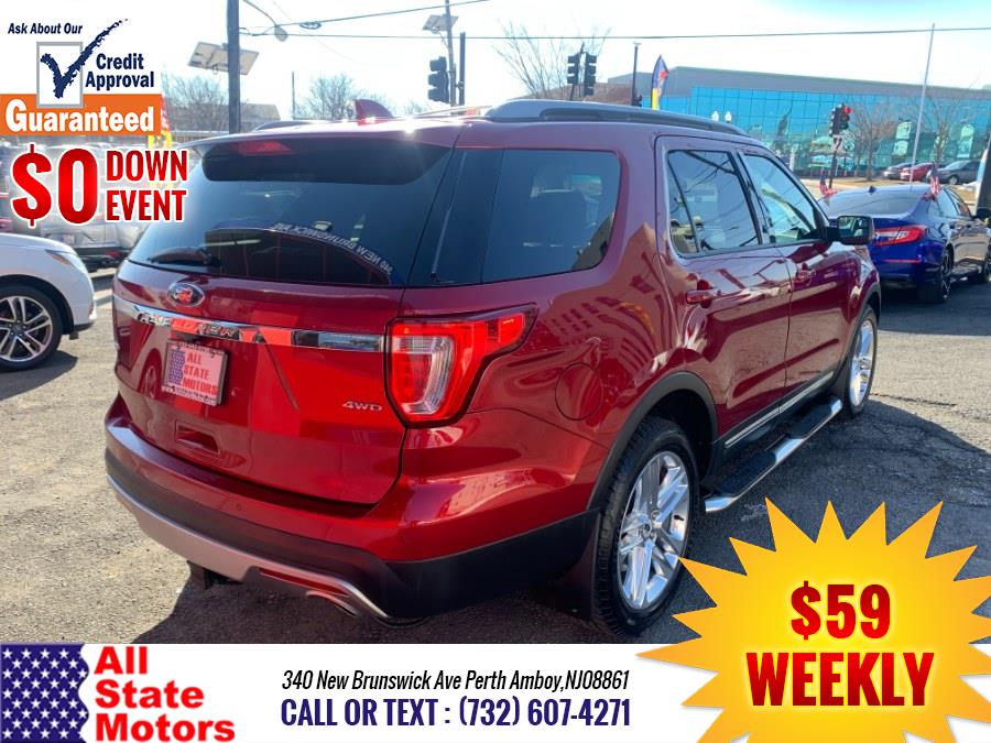 2016 Ford Explorer 4WD 4dr XLT, available for sale in Perth Amboy, New Jersey | All State Motor Inc. Perth Amboy, New Jersey 2016 Ford Explorer 4WD 4dr XLT, available for sale in Perth Amboy, New Jersey | All State Motor Inc. Perth Amboy, New Jersey