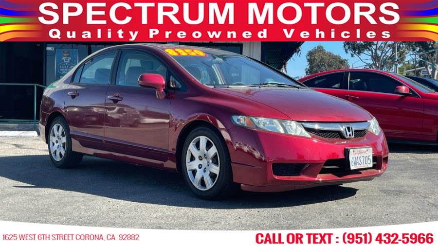 2010 Honda Civic Sdn 4dr Auto LX, available for sale in Corona, California | Spectrum Motors. Corona, California