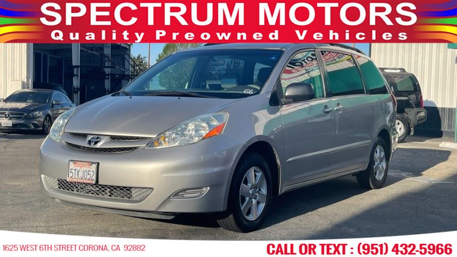 2006 Toyota Sienna 5dr LE FWD 7-Passenger, available for sale in Corona, California | Spectrum Motors. Corona, California 2006 Toyota Sienna 5dr LE FWD 7-Passenger, available for sale in Corona, California | Spectrum Motors. Corona, California