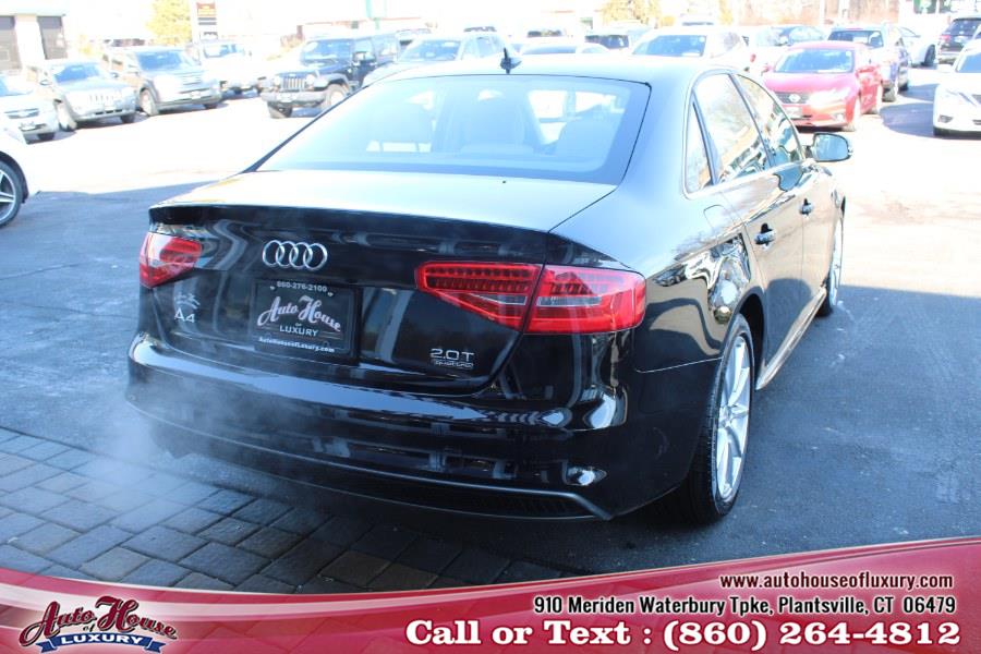 2016 Audi A4 Auto quattro 2.0T Premium, available for sale in Plantsville, Connecticut | Auto House of Luxury. Plantsville, Connecticut 2016 Audi A4 Auto quattro 2.0T Premium, available for sale in Plantsville, Connecticut | Auto House of Luxury. Plantsville, Connecticut