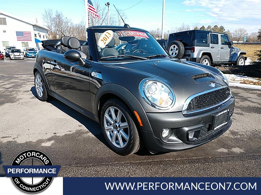 2013 MINI Cooper Convertible 2dr S, available for sale in Wilton, Connecticut | Performance Motor Cars Of Connecticut LLC. Wilton, Connecticut