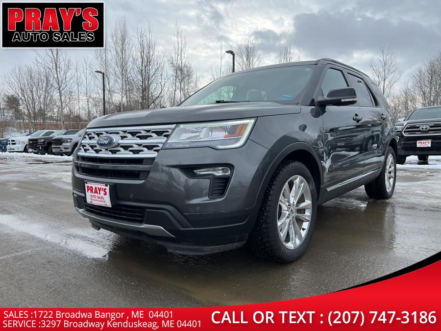 2018 Ford Explorer XLT 4WD, available for sale in Bangor , Maine | Pray's Auto Sales . Bangor , Maine