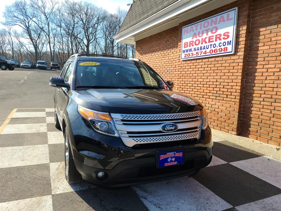 2014 Ford Explorer 4WD 4dr XLT, available for sale in Waterbury, Connecticut | National Auto Brokers, Inc.. Waterbury, Connecticut