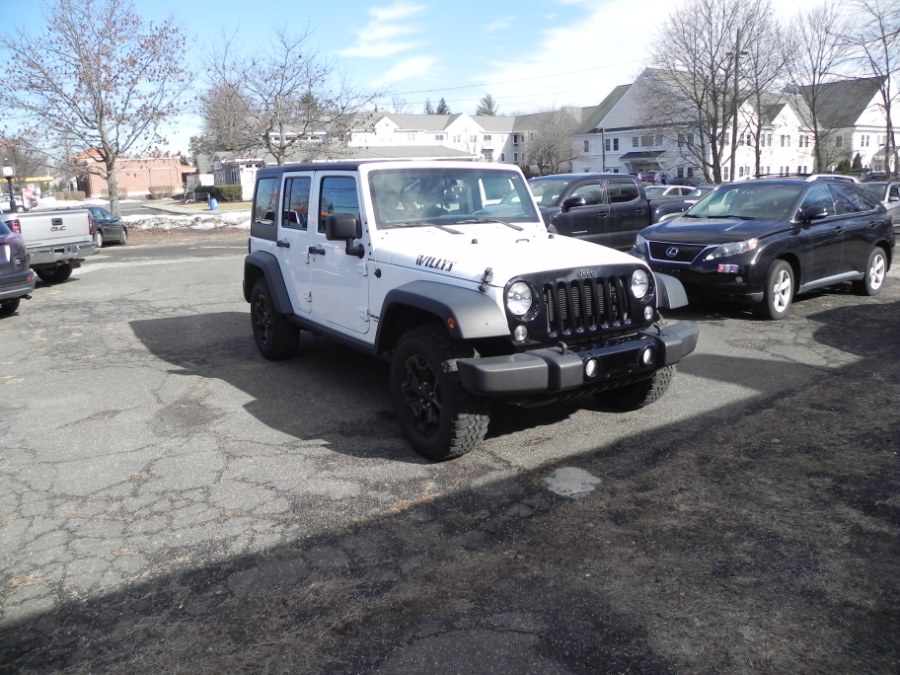 2015 Jeep Wrangler Unlimited 4WD 4dr Sport, available for sale in Ridgefield, Connecticut | Marty Motors Inc. Ridgefield, Connecticut