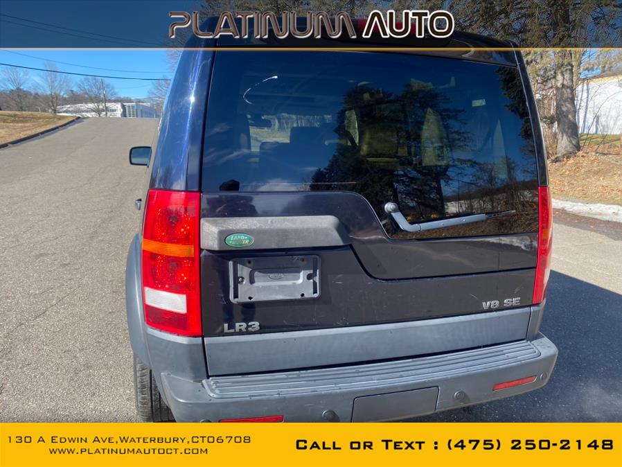 2008 Land Rover LR3 4WD 4dr SE, available for sale in Waterbury, Connecticut | Platinum Auto Care. Waterbury, Connecticut 2008 Land Rover LR3 4WD 4dr SE, available for sale in Waterbury, Connecticut | Platinum Auto Care. Waterbury, Connecticut