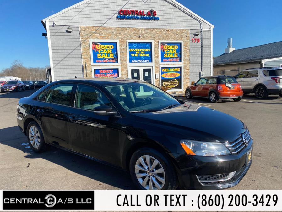 2015 Volkswagen Passat 4dr Sdn 1.8T Auto Wolfsburg Ed PZEV *Ltd Avail*, available for sale in East Windsor, Connecticut | Central A/S LLC. East Windsor, Connecticut
