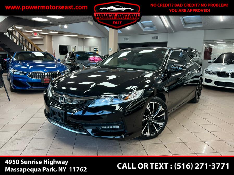 2016 Honda Accord Coupe 2dr I4 CVT EX, available for sale in Massapequa Park, New York | Power Motors East. Massapequa Park, New York