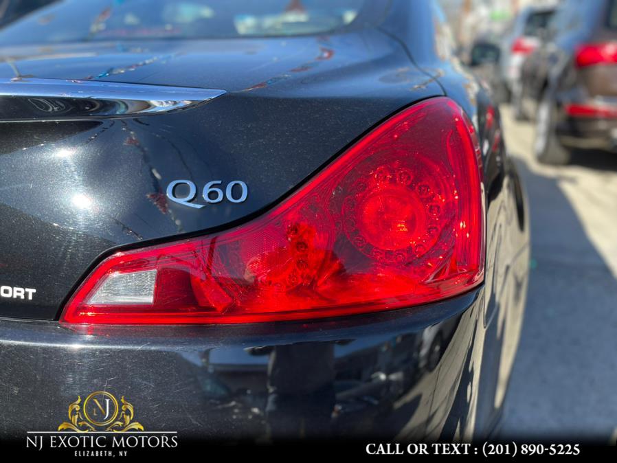 2014 INFINITI Q60 Coupe 2dr Auto AWD, available for sale in Elizabeth, New Jersey | NJ Exotic Motors. Elizabeth, New Jersey 2014 INFINITI Q60 Coupe 2dr Auto AWD, available for sale in Elizabeth, New Jersey | NJ Exotic Motors. Elizabeth, New Jersey
