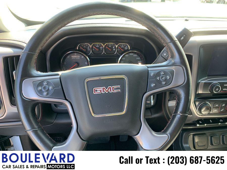 2015 GMC Sierra 1500 Double Cab SLT Pickup 4D 6 1/2 ft, available for sale in New Haven, Connecticut | Boulevard Motors LLC. New Haven, Connecticut 2015 GMC Sierra 1500 Double Cab SLT Pickup 4D 6 1/2 ft, available for sale in New Haven, Connecticut | Boulevard Motors LLC. New Haven, Connecticut