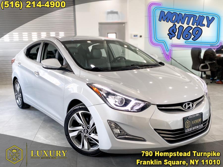 2015 Hyundai Elantra 4dr Sdn Auto Limited (Ulsan Plant), available for sale in Franklin Square, New York | Luxury Motor Club. Franklin Square, New York