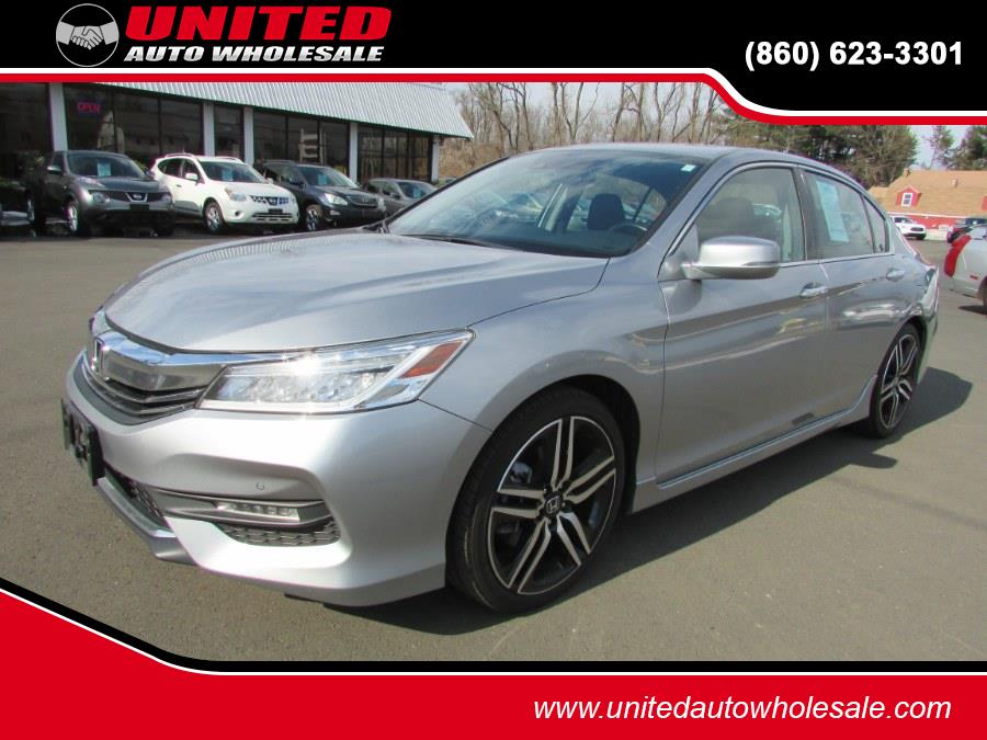 2017 Honda Accord Sedan Touring Auto, available for sale in East Windsor, Connecticut | United Auto Sales of E Windsor, Inc. East Windsor, Connecticut