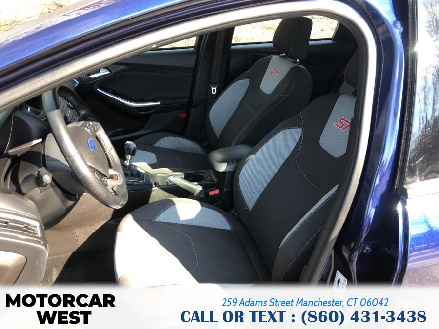 2016 Ford Focus 5dr HB ST, available for sale in Manchester, Connecticut | Motorcar West. Manchester, Connecticut 2016 Ford Focus 5dr HB ST, available for sale in Manchester, Connecticut | Motorcar West. Manchester, Connecticut