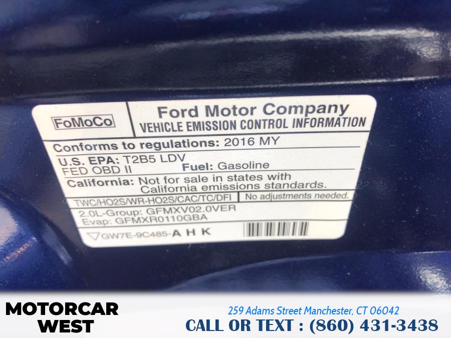 2016 Ford Focus 5dr HB ST, available for sale in Manchester, Connecticut | Motorcar West. Manchester, Connecticut 2016 Ford Focus 5dr HB ST, available for sale in Manchester, Connecticut | Motorcar West. Manchester, Connecticut