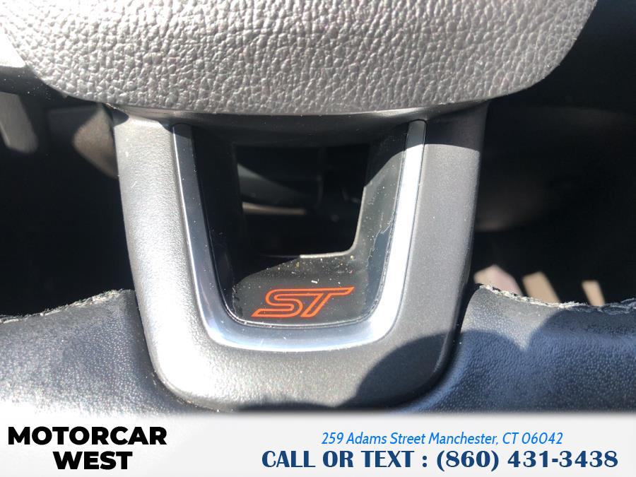 2016 Ford Focus 5dr HB ST, available for sale in Manchester, Connecticut | Motorcar West. Manchester, Connecticut 2016 Ford Focus 5dr HB ST, available for sale in Manchester, Connecticut | Motorcar West. Manchester, Connecticut