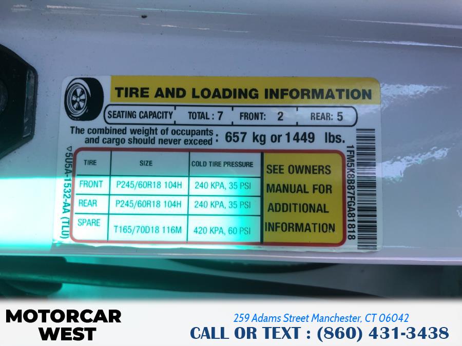 2015 Ford Explorer 4WD 4dr Base, available for sale in Manchester, Connecticut | Motorcar West. Manchester, Connecticut 2015 Ford Explorer 4WD 4dr Base, available for sale in Manchester, Connecticut | Motorcar West. Manchester, Connecticut