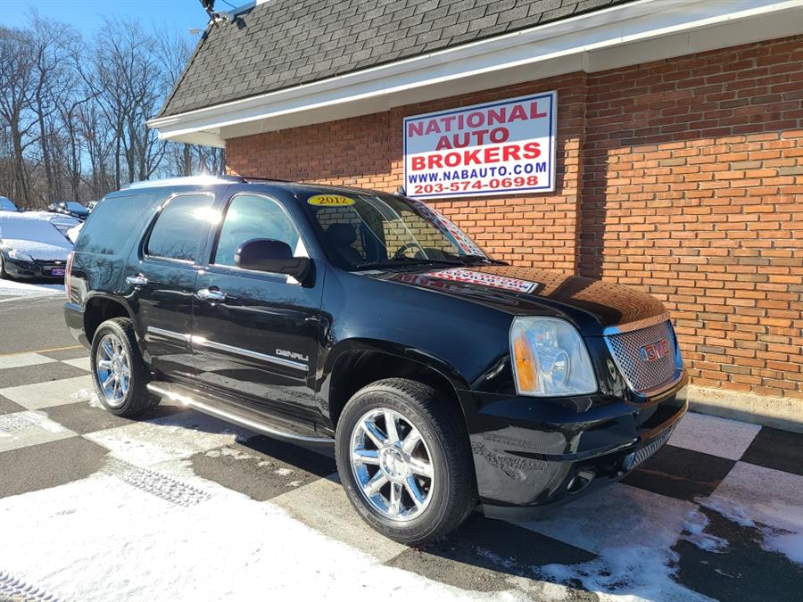 2012 GMC Yukon AWD 4dr 1500 Denali, available for sale in Waterbury, Connecticut | National Auto Brokers, Inc.. Waterbury, Connecticut 2012 GMC Yukon AWD 4dr 1500 Denali, available for sale in Waterbury, Connecticut | National Auto Brokers, Inc.. Waterbury, Connecticut