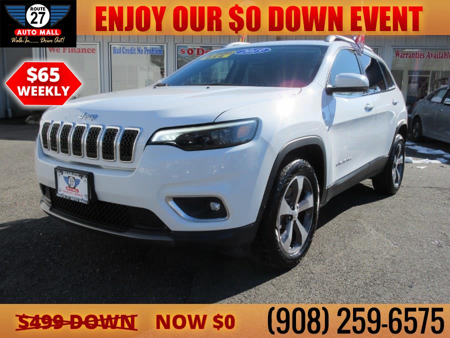 2019 Jeep Cherokee Limited 4x4, available for sale in Linden, New Jersey | Route 27 Auto Mall. Linden, New Jersey
