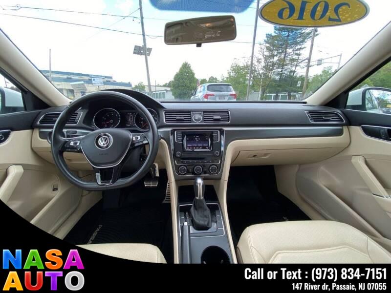 2016 Volkswagen Passat 4dr Sdn 1.8T Auto R-Line PZEV, available for sale in Passaic, New Jersey | Nasa Auto. Passaic, New Jersey 2016 Volkswagen Passat 4dr Sdn 1.8T Auto R-Line PZEV, available for sale in Passaic, New Jersey | Nasa Auto. Passaic, New Jersey