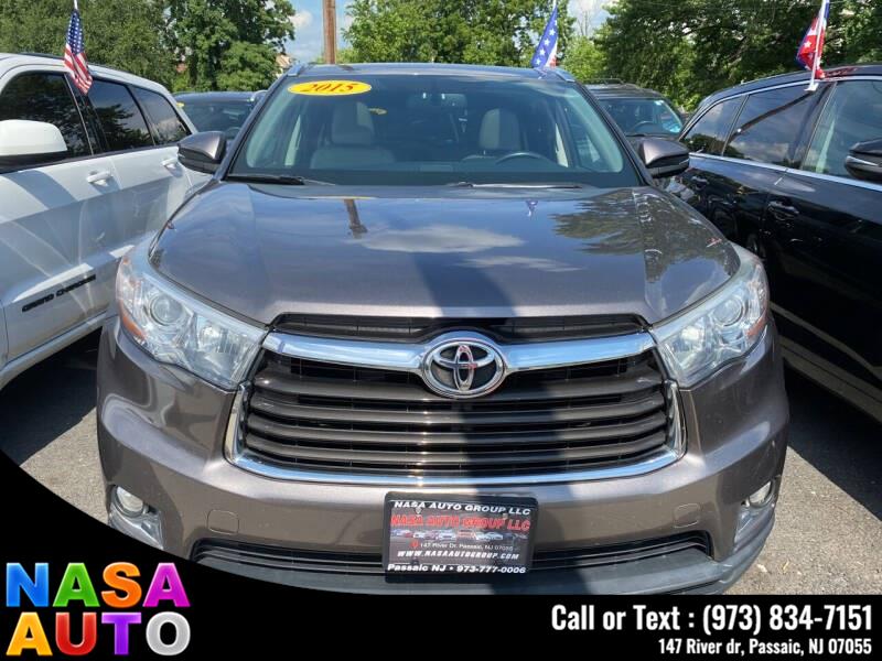 2015 Toyota Highlander AWD Limited 4dr SUV, available for sale in Passaic, New Jersey | Nasa Auto. Passaic, New Jersey