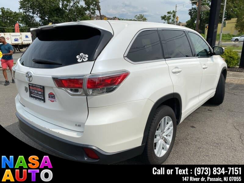 2015 Toyota Highlander LE 4dr SUV (3.5L V6), available for sale in Passaic, New Jersey | Nasa Auto. Passaic, New Jersey 2015 Toyota Highlander LE 4dr SUV (3.5L V6), available for sale in Passaic, New Jersey | Nasa Auto. Passaic, New Jersey