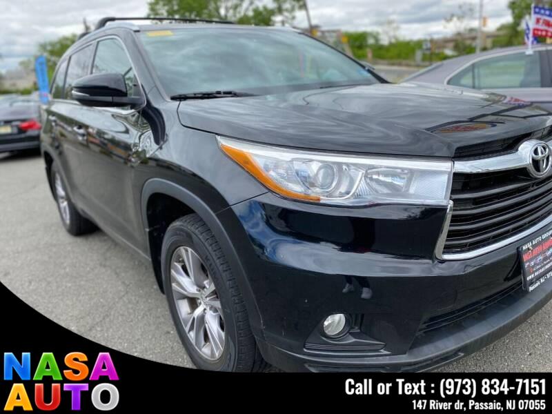 2015 Toyota Highlander AWD 4dr V6 XLE (Natl), available for sale in Passaic, New Jersey | Nasa Auto. Passaic, New Jersey 2015 Toyota Highlander AWD 4dr V6 XLE (Natl), available for sale in Passaic, New Jersey | Nasa Auto. Passaic, New Jersey