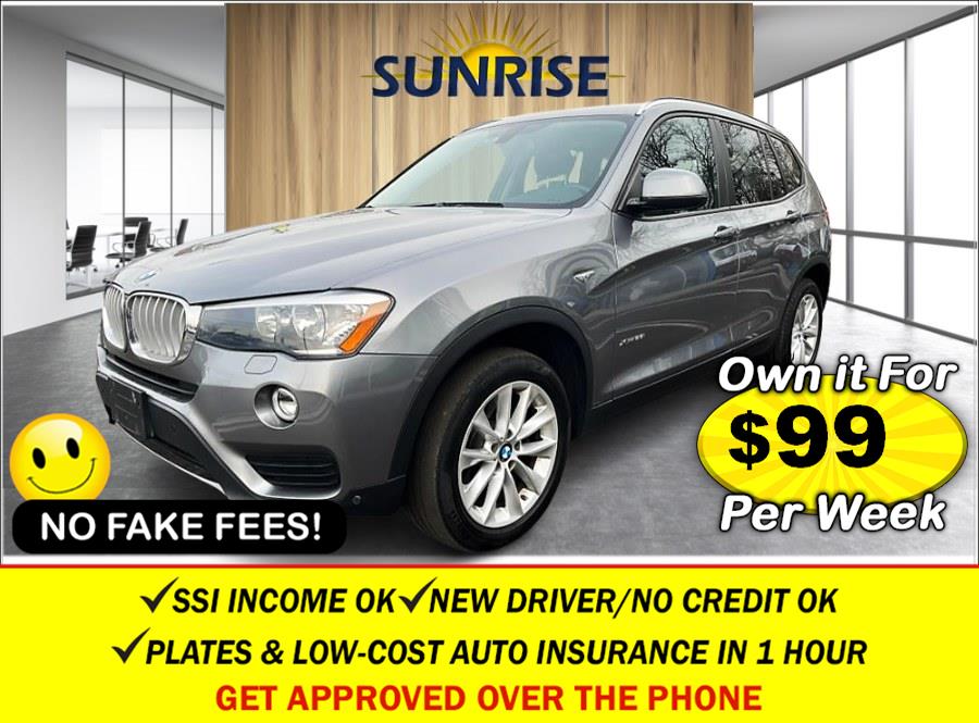 2016 BMW X3 . CLEAN CARFAX!!! LOW MILES!, available for sale in Rosedale, New York | Sunrise Auto Sales. Rosedale, New York