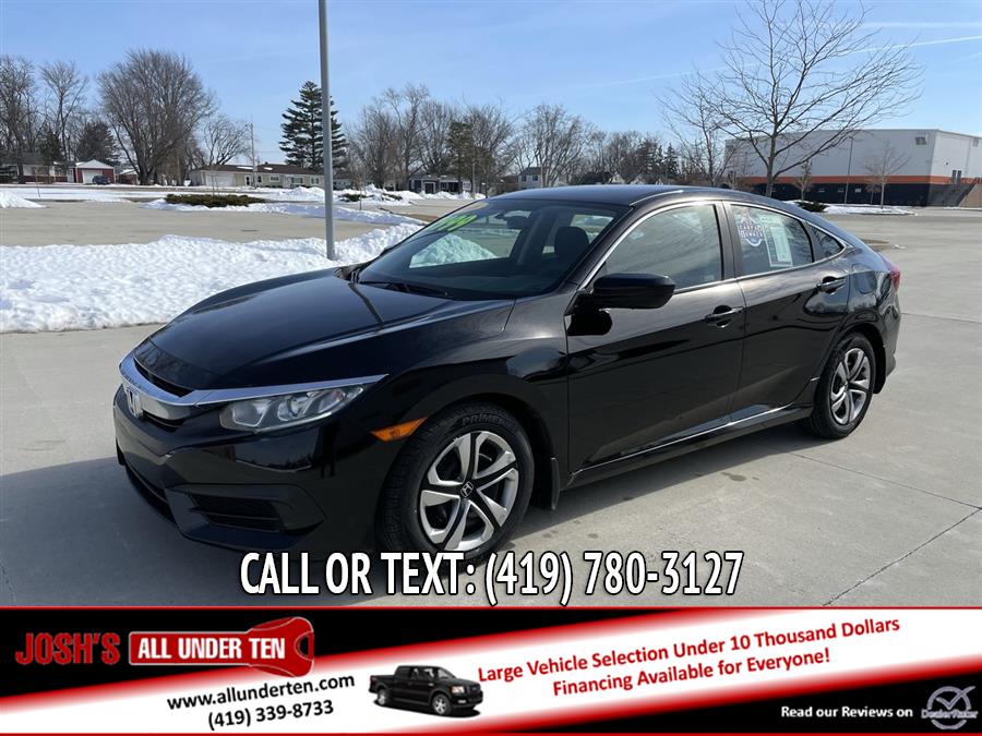 Used Honda Civic Sedan LX CVT 2018 | Josh's All Under Ten LLC. Elida, Ohio