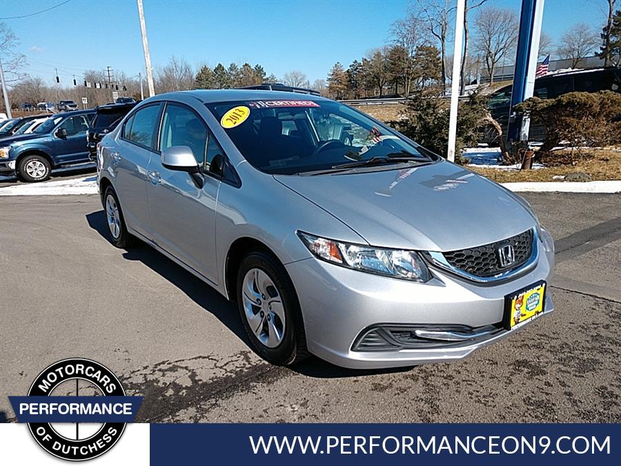 2013 Honda Civic Sdn 4dr Auto LX, available for sale in Wappingers Falls, New York | Performance Motor Cars. Wappingers Falls, New York