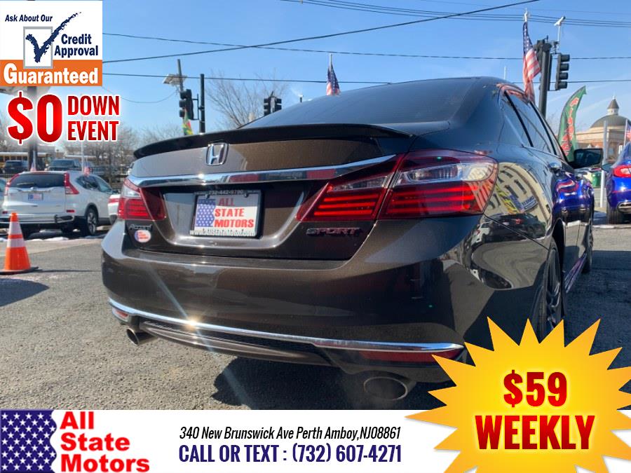 2017 Honda Accord Sedan Sport CVT, available for sale in Perth Amboy, New Jersey | All State Motor Inc. Perth Amboy, New Jersey 2017 Honda Accord Sedan Sport CVT, available for sale in Perth Amboy, New Jersey | All State Motor Inc. Perth Amboy, New Jersey