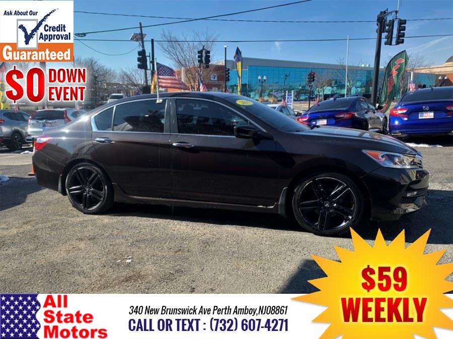 2017 Honda Accord Sedan Sport CVT, available for sale in Perth Amboy, New Jersey | All State Motor Inc. Perth Amboy, New Jersey 2017 Honda Accord Sedan Sport CVT, available for sale in Perth Amboy, New Jersey | All State Motor Inc. Perth Amboy, New Jersey