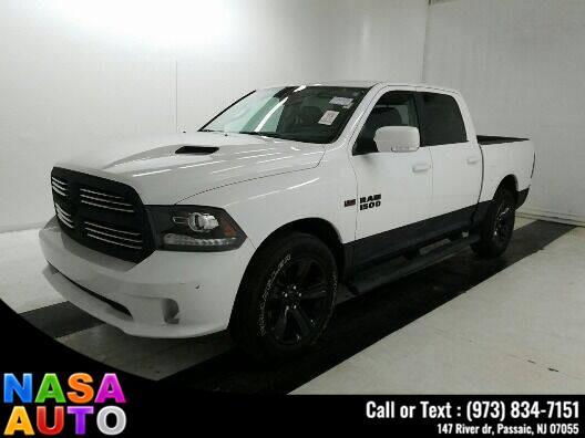 2017 Ram 1500 Sport 4x4 Crew Cab 5''7" Box, available for sale in Passaic, New Jersey | Nasa Auto. Passaic, New Jersey