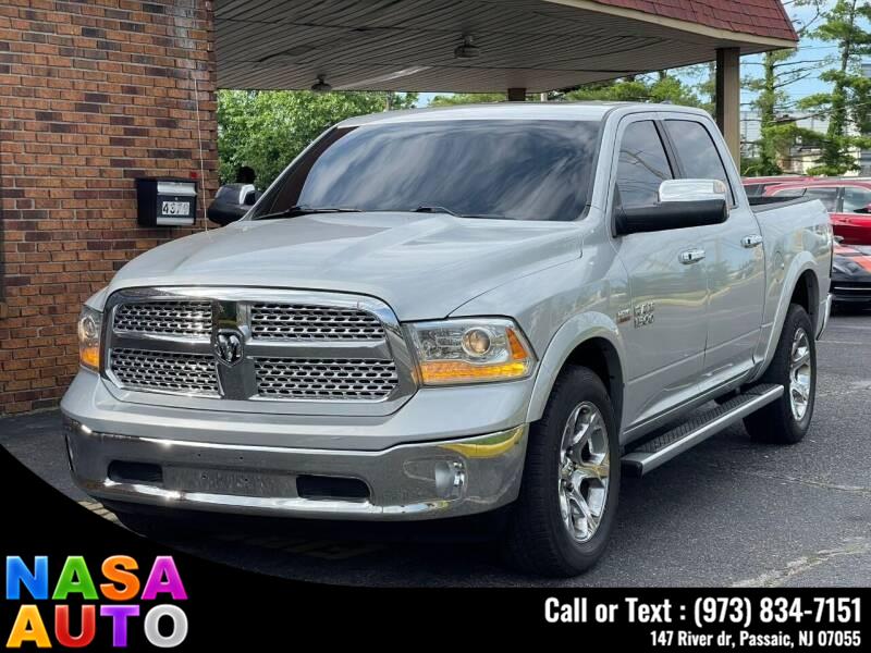 2016 Ram 1500 4WD Crew Cab 140.5" Laramie, available for sale in Passaic, New Jersey | Nasa Auto. Passaic, New Jersey 2016 Ram 1500 4WD Crew Cab 140.5" Laramie, available for sale in Passaic, New Jersey | Nasa Auto. Passaic, New Jersey