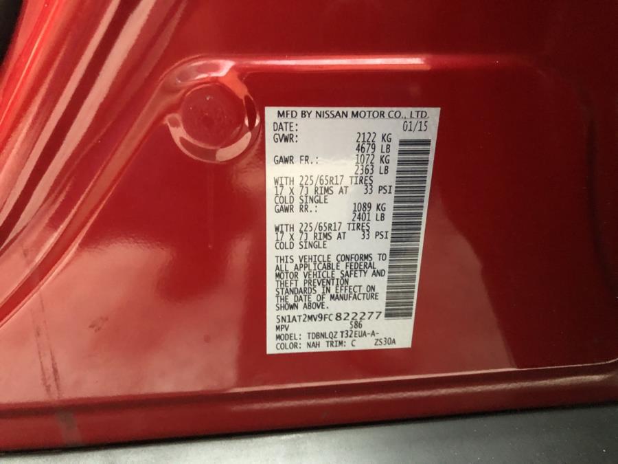 2015 Nissan Rogue AWD 4dr SV, available for sale in Waterbury, Connecticut | National Auto Brokers, Inc.. Waterbury, Connecticut 2015 Nissan Rogue AWD 4dr SV, available for sale in Waterbury, Connecticut | National Auto Brokers, Inc.. Waterbury, Connecticut