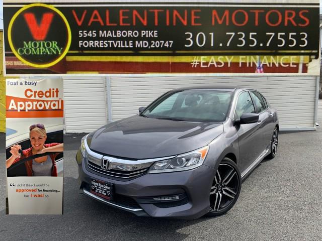 2017 Honda Accord Sedan Sport, available for sale in Forestville, Maryland | Valentine Motor Company. Forestville, Maryland